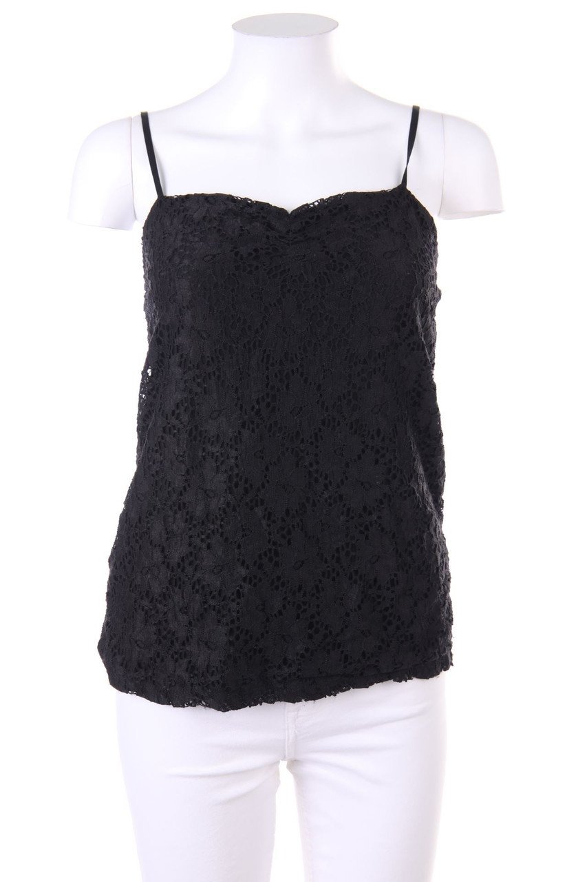 zebra - Top aus Spitze - M