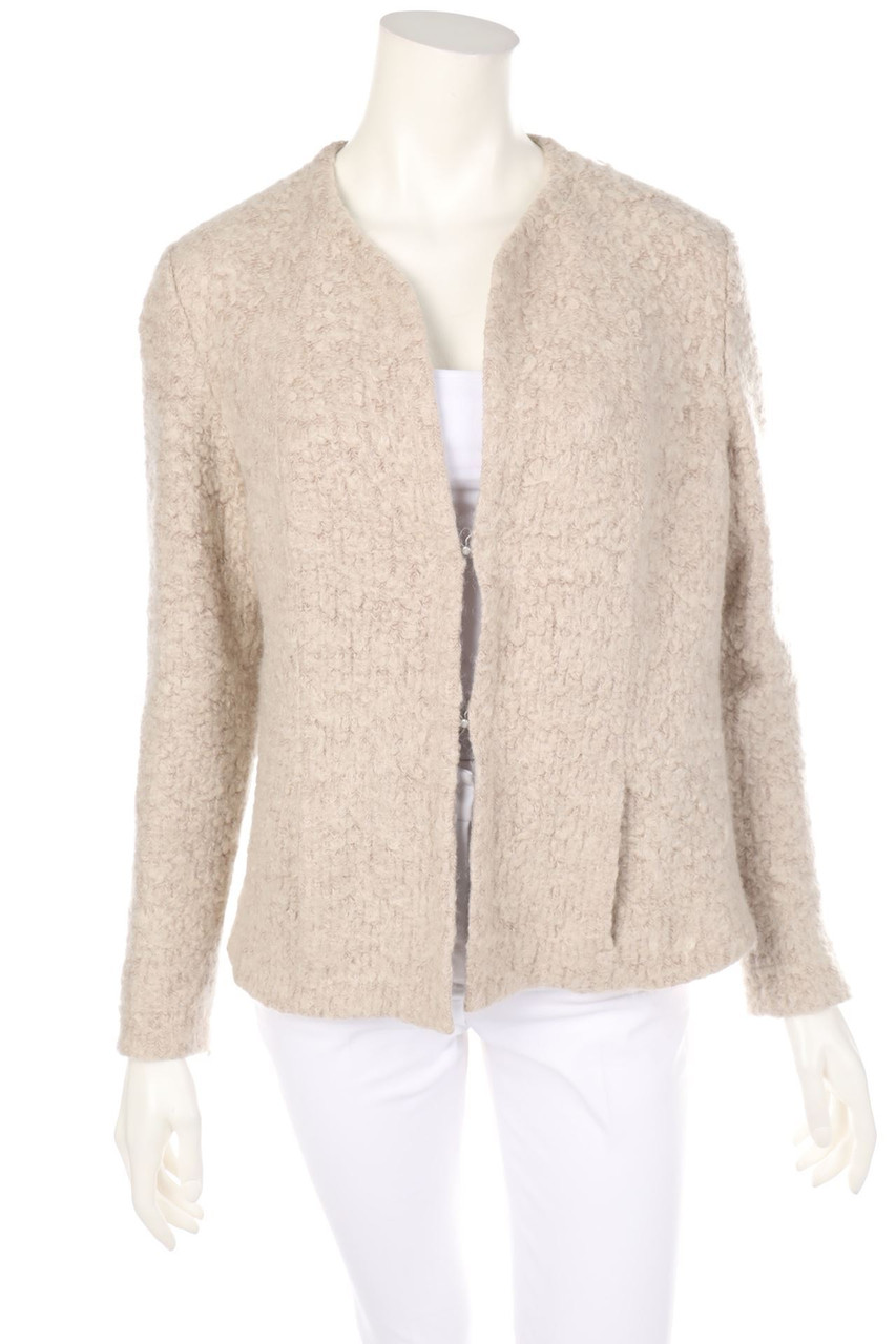 RIANI - Bouclé-Blazer-Jacke mit Wolle - D 42