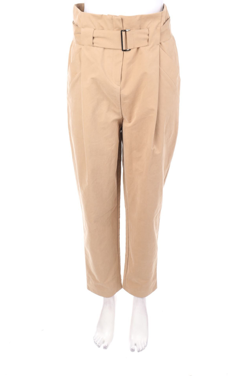 MANOR woman - Bundfaltenhose mit Gürtel - D 38