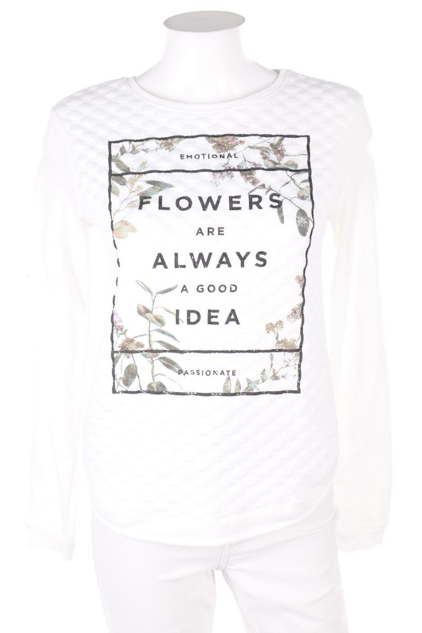Bershka - Print-Sweatshirt - S