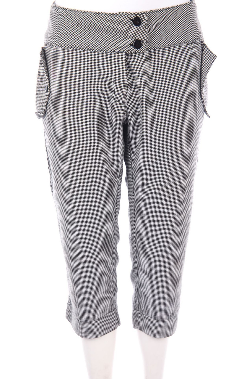 Pimkie - Capri-Hose mit Karo-Muster - D 42