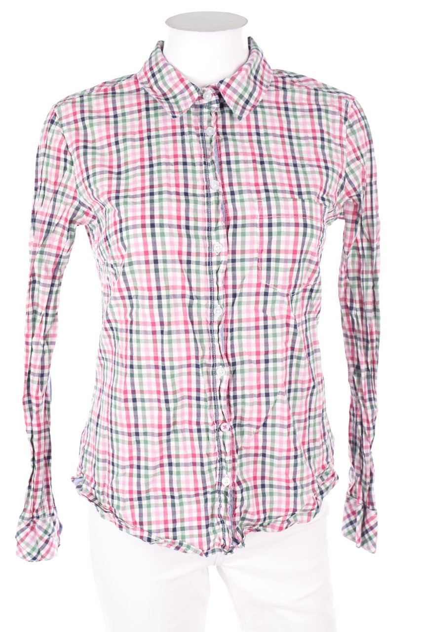 H&M LOGG - Hemd-Bluse mit Karo-Muster - D 38