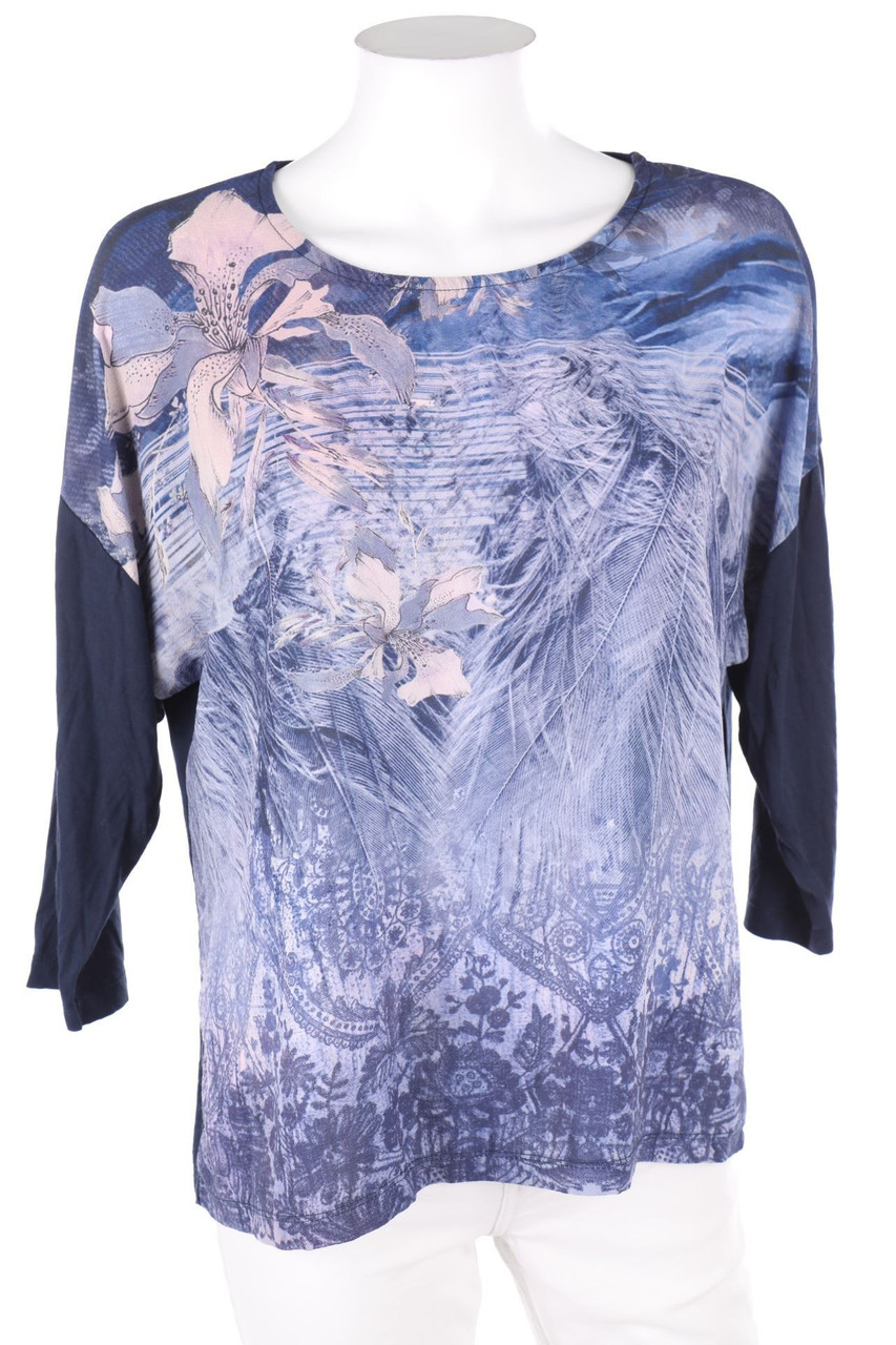 House of Grace - Bluse mit Print - D 42