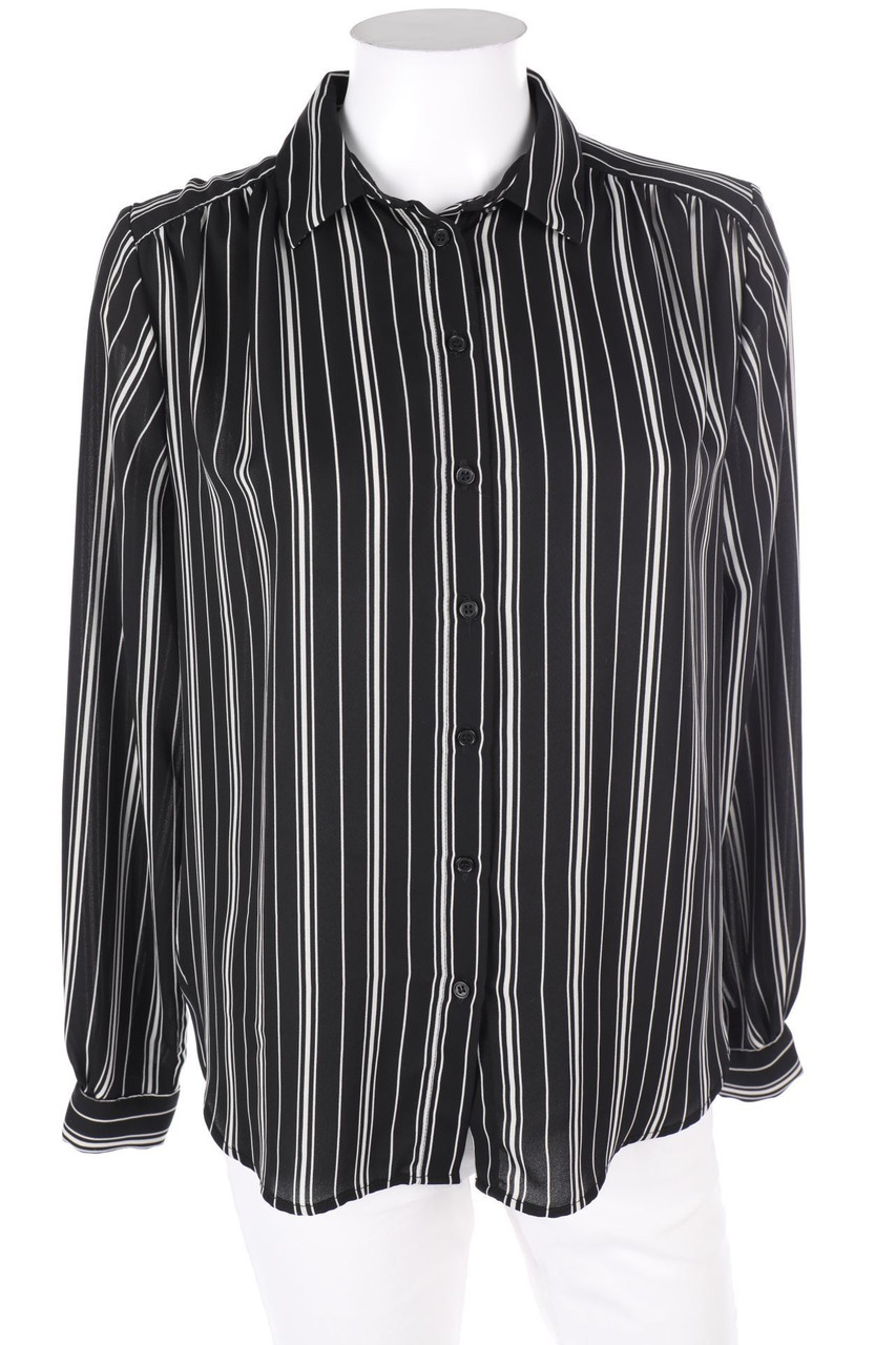 H&M - Hemd-Bluse mit Streifen - D 34