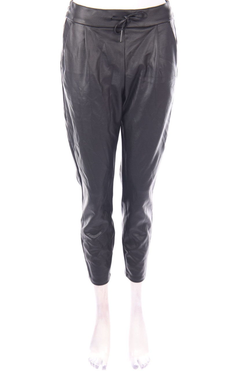 VERO&#x20;MODA&#x20;-&#x20;Faux&#x20;Leather-Jogger-Hose&#x20;-&#x20;S
