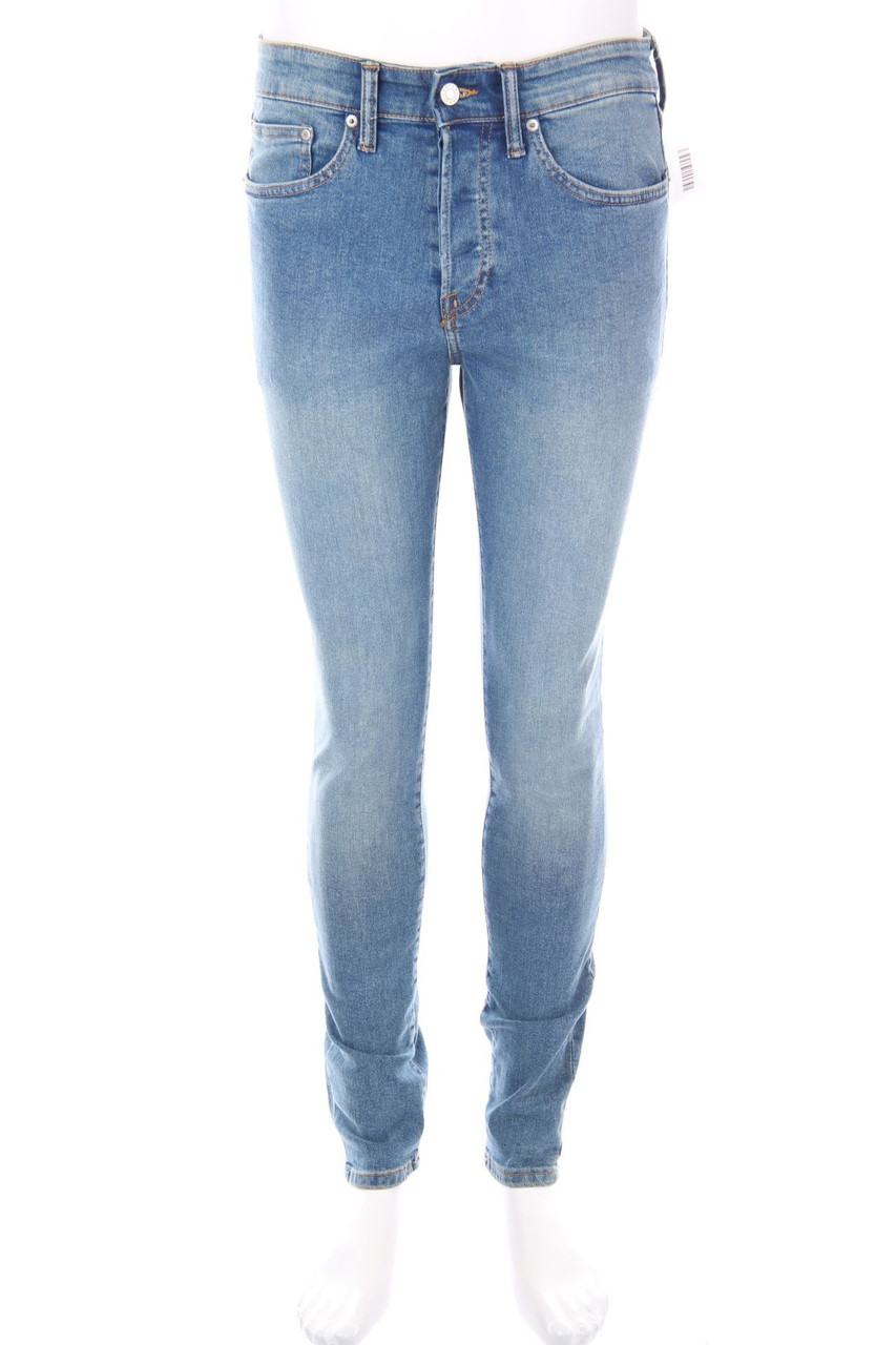 H&M &denim - Distressed Skinny-Jeans - W32