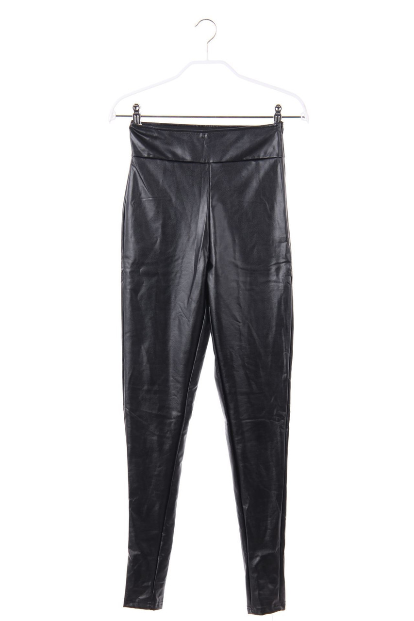 SHEIN - Kunstleder-Leggings - XS