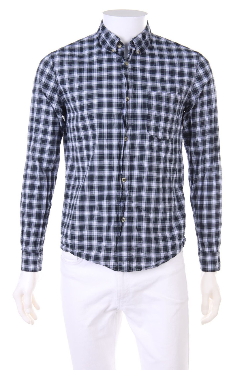A.P.C. - kariertes Button-down-Hemd - S
