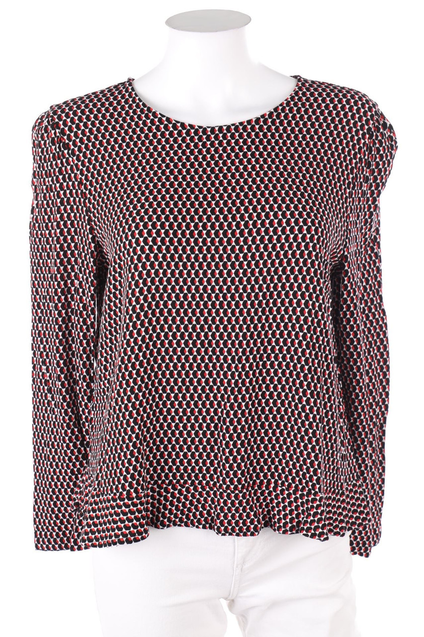 MANGO - Bluse mit geometrischem Muster - L