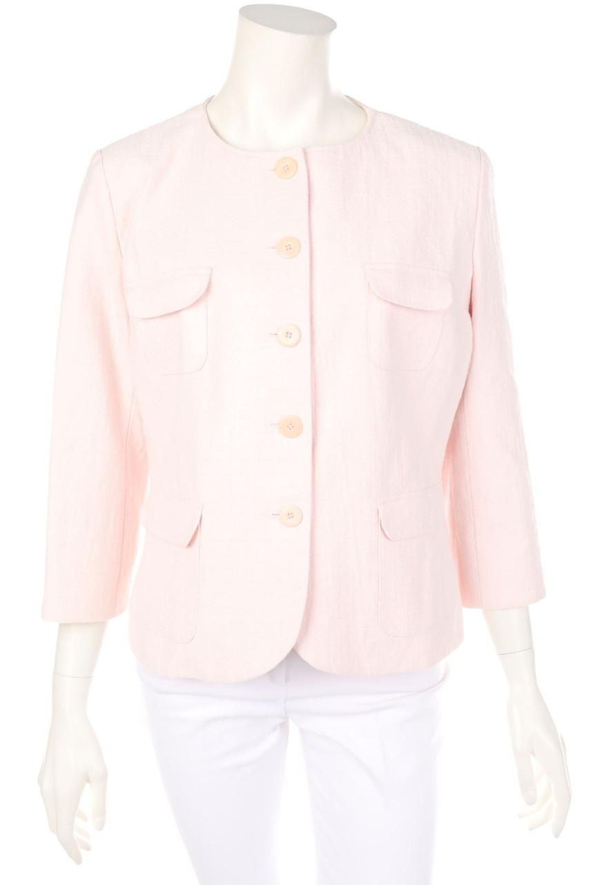 Cyrillus PARIS - Blazer-Jacke mit aufgesetzten Taschen - D 40