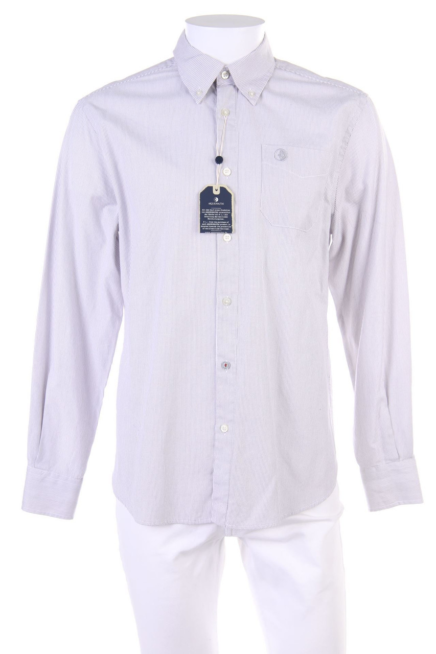 ARQUEONAUTAS - Button-down-Hemd mit Streifen - M
