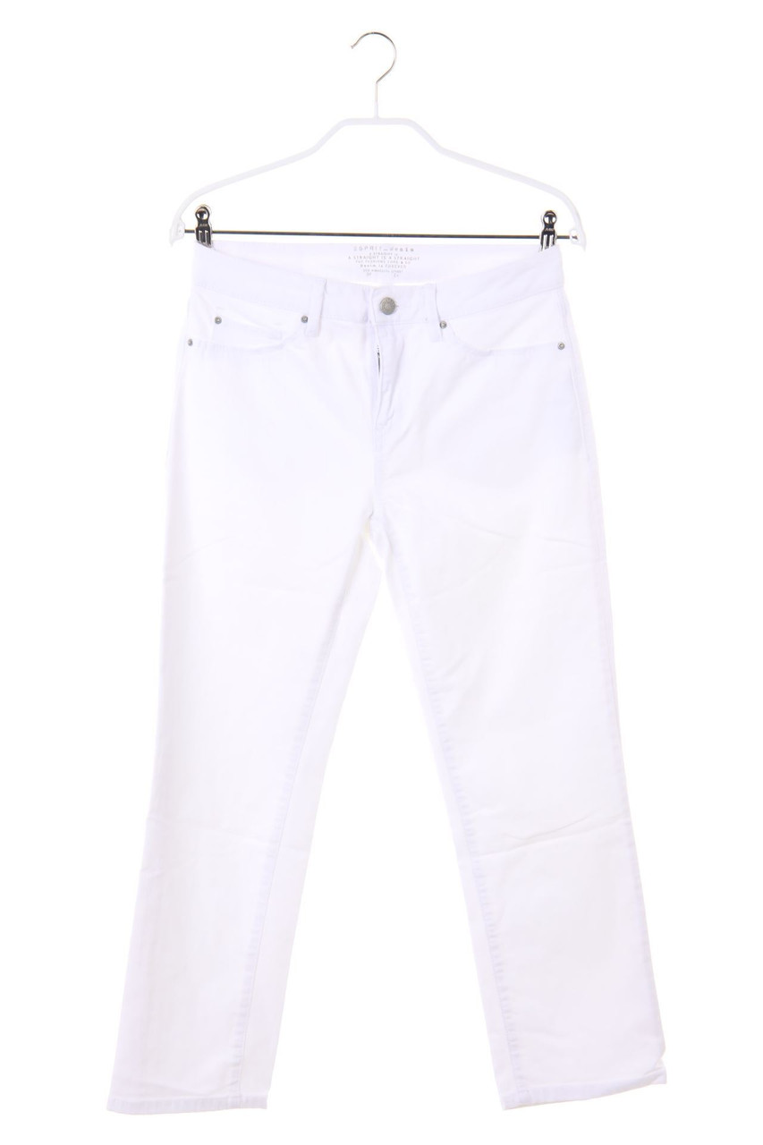 ESPRIT Denim - Straight Cut Jeans mit Logo-Patch - W29