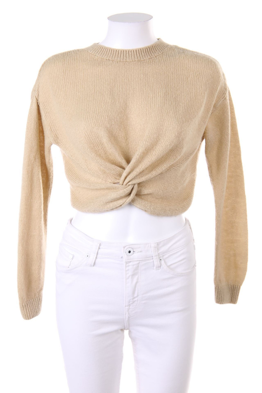 H&M DIVIDED - Cropped-Strick-Pullover - S