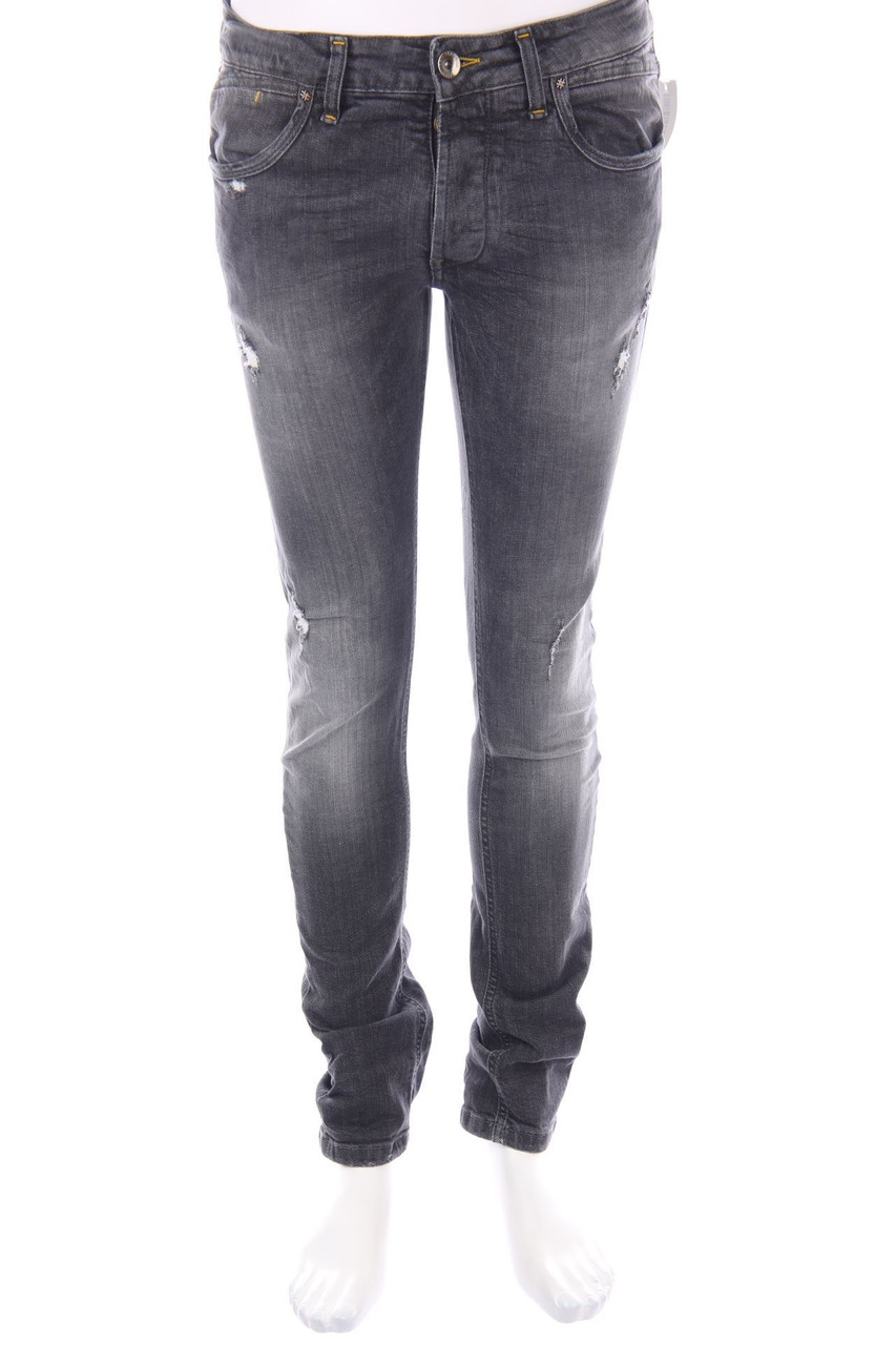 IANNALFO & SGARIGLIA - Distressed Skinny-Jeans mit Logo-Patch - 46