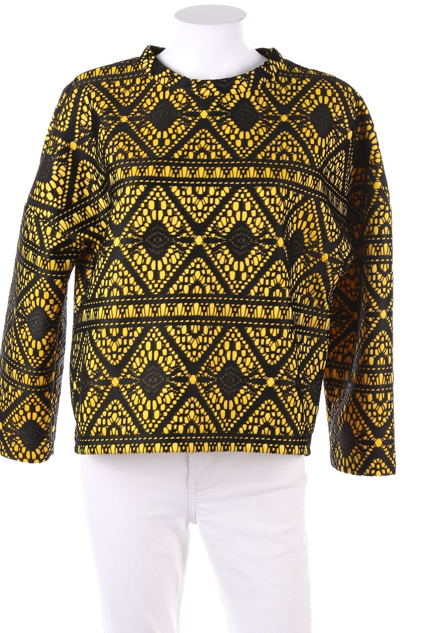 ZARA - Bluse mit Spitze - S