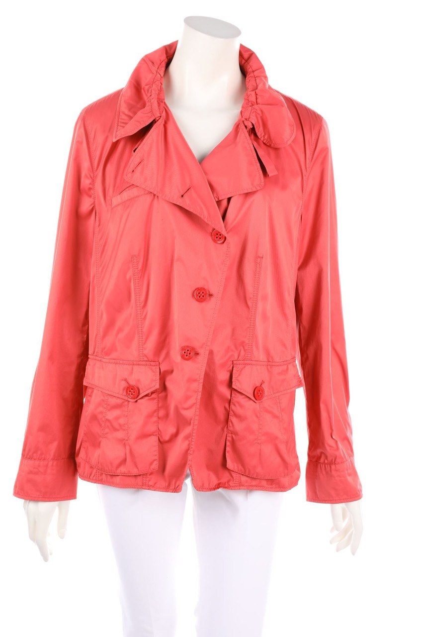 LUISA CERANO - Blazer-Jacke mit Raffungen - D 44