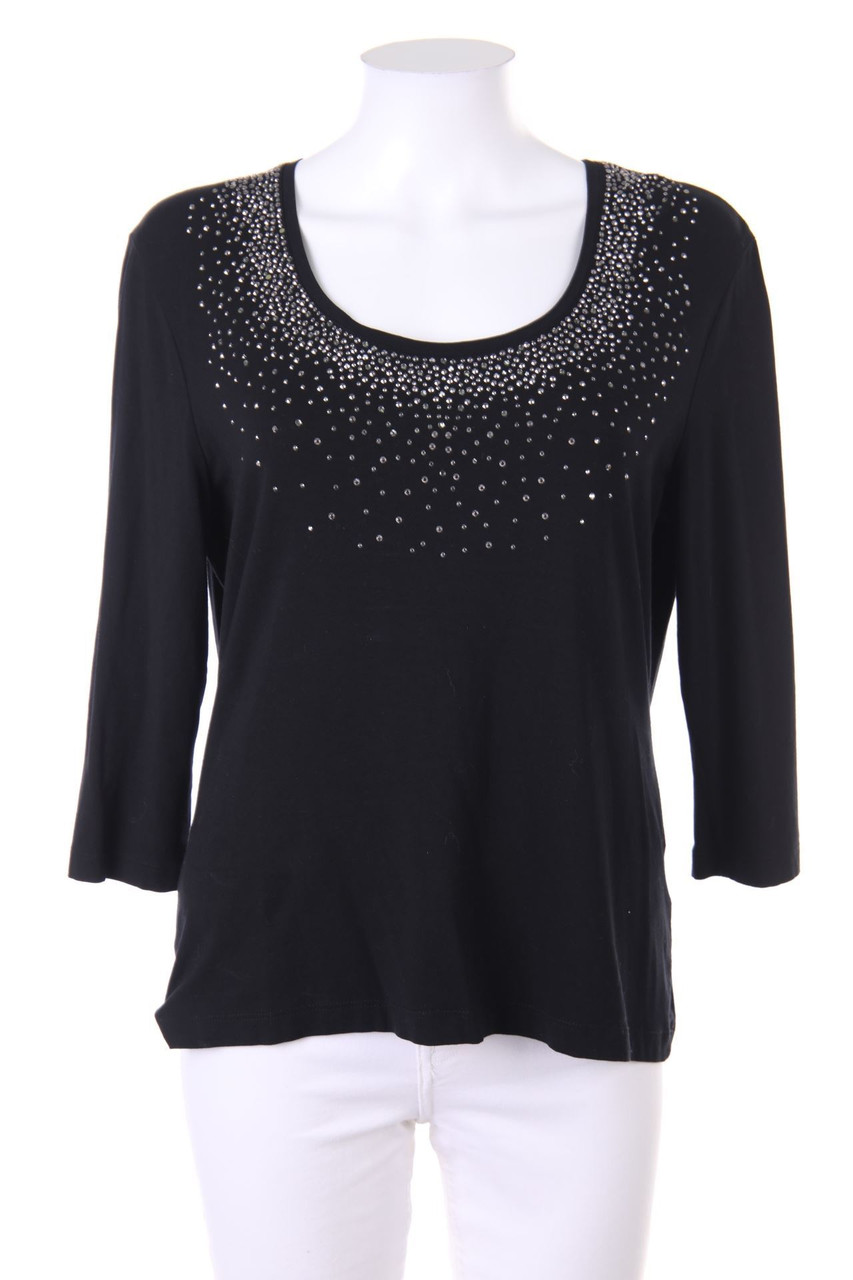 BASLER - Shirt mit Strass-Steinen - D 44