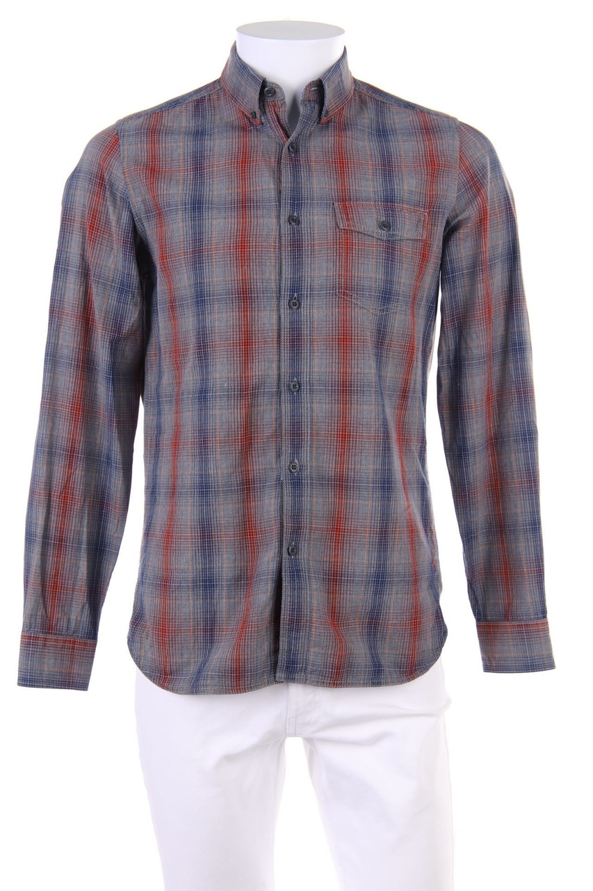 s.Oliver - kariertes Button-down-Hemd - S