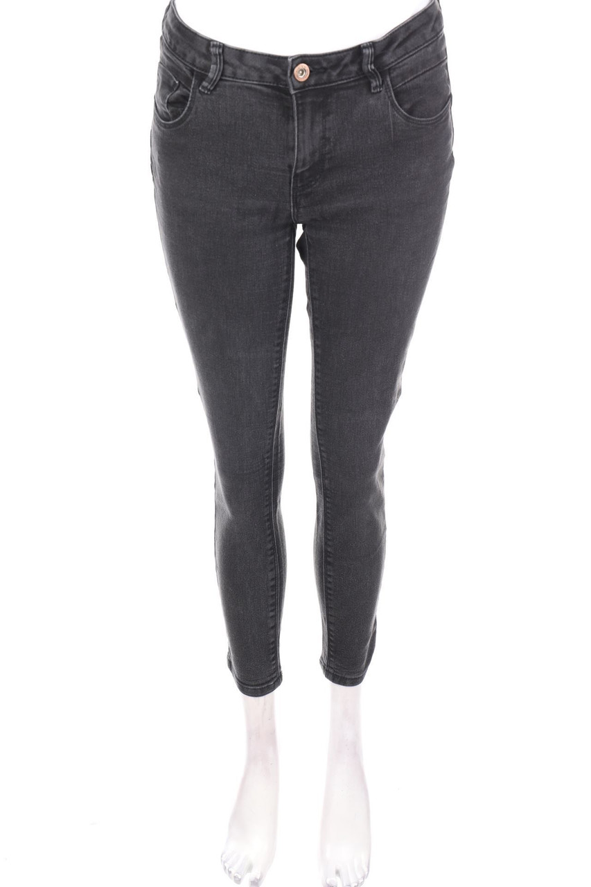 ONLY - Skinny-Jeans mit Logo-Patch - W27
