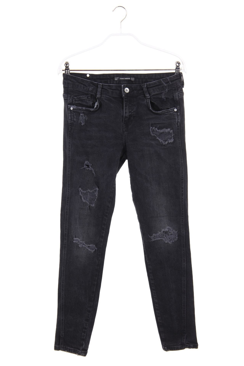 ZARA - Destroyed Skinny-Jeans - D 38