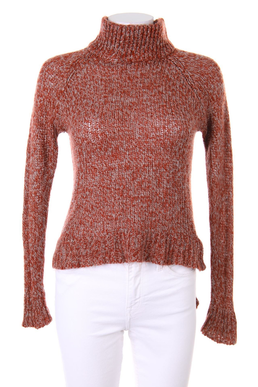 VERO MODA - Vokuhila-Strick-Pullover - S
