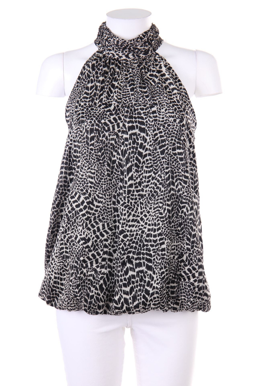 SODa - Ballon-Bluse mit Print - M