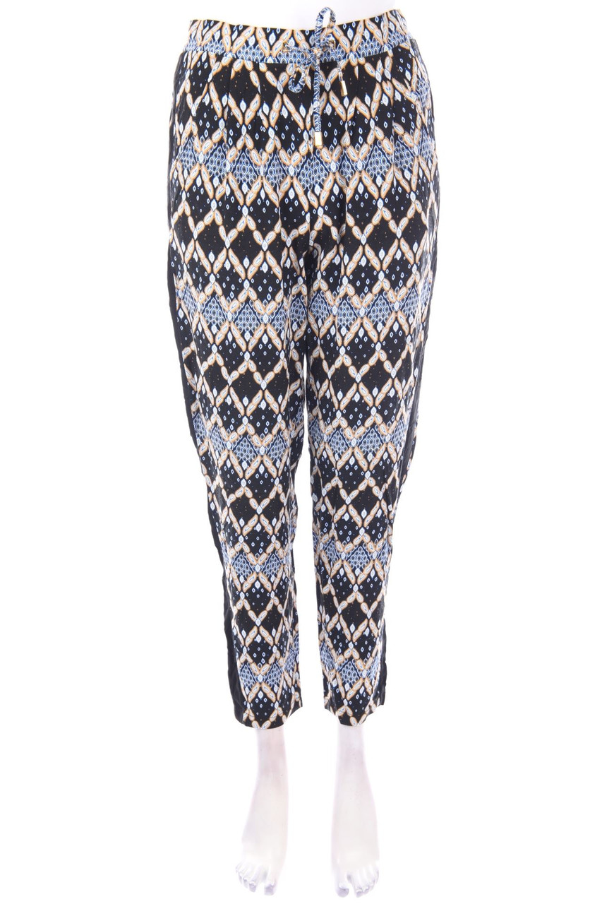 Ohne Label - Jogger-Hose mit Print - D 36