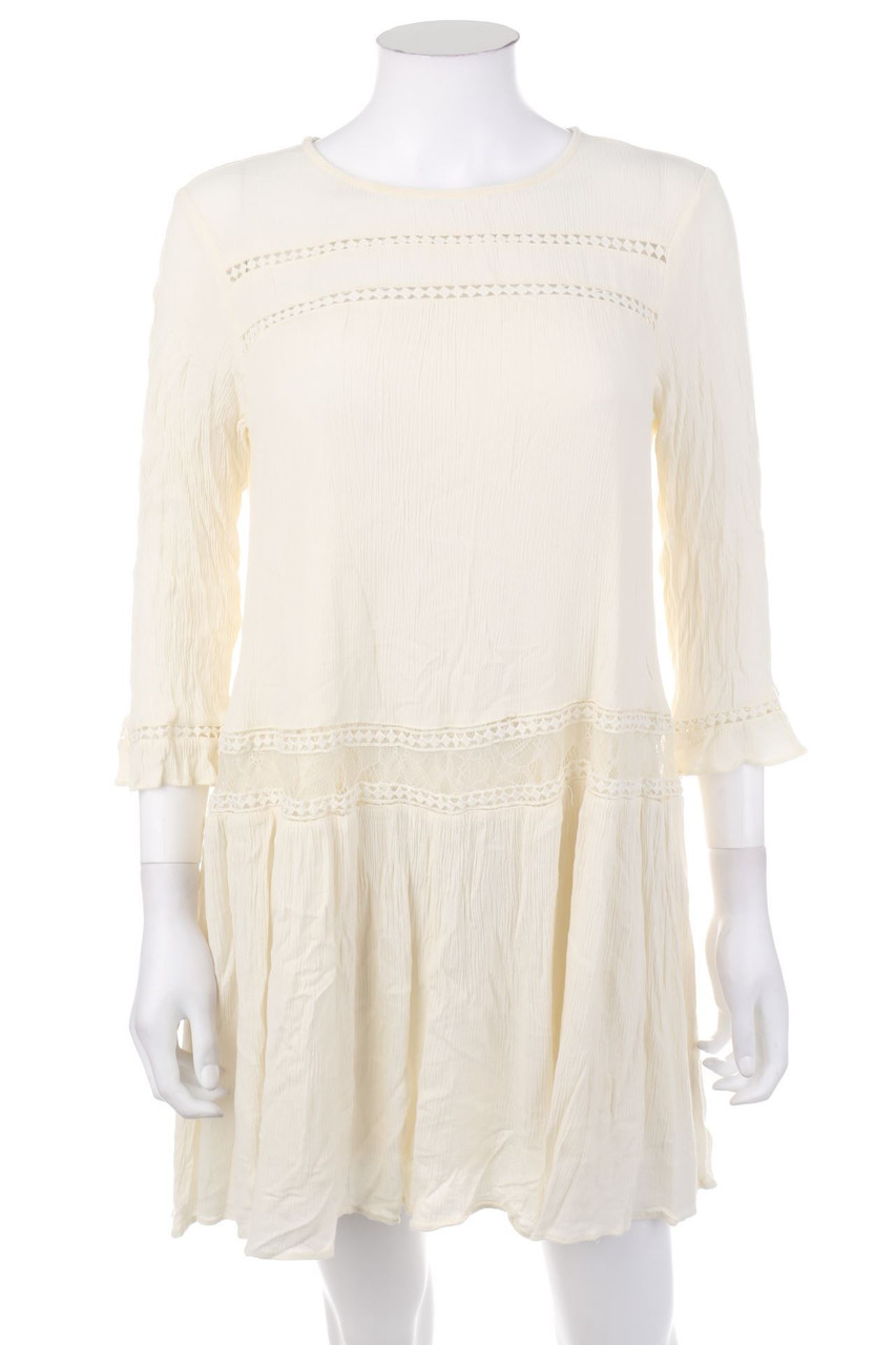 H&M - Minikleid mit Spitze im Boho-Stil - D 40