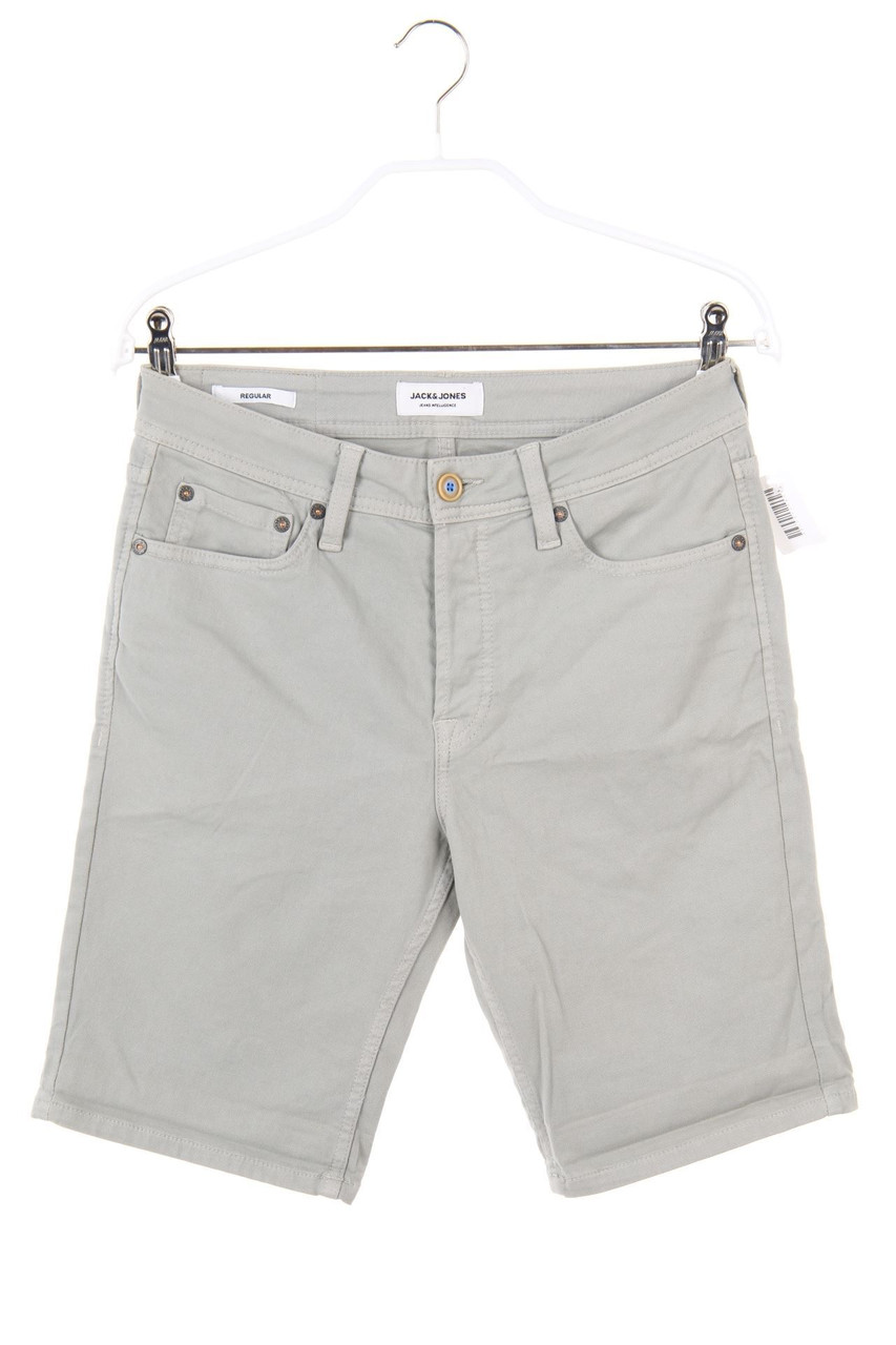 JACK & JONES - Jeans-Shorts mit Logo-Badge - M