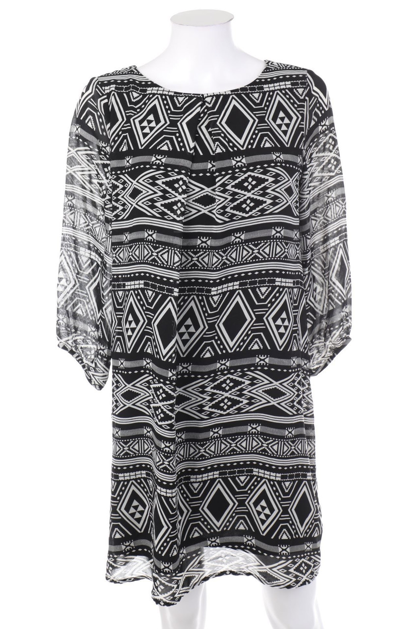 H&M - Kleid mit Ethno-Print - D 40