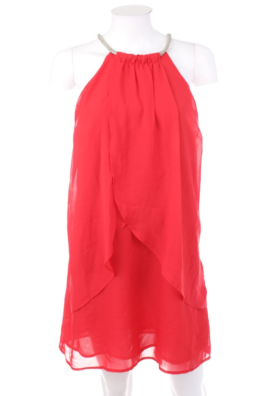 BODYFLIRT - Party-Kleid im Layer Look mit Strass-Steinen - D 34