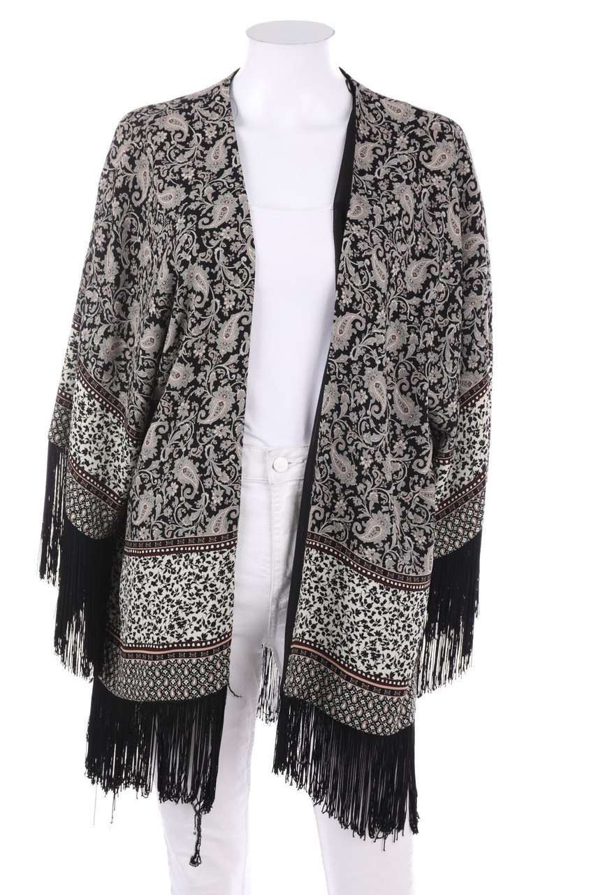 ZARA TRF - Jacke mit Fransen - M