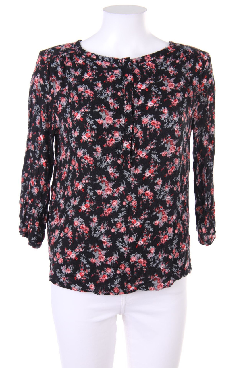 MANGO COLLECTION - Bluse mit Blumen-Print - M
