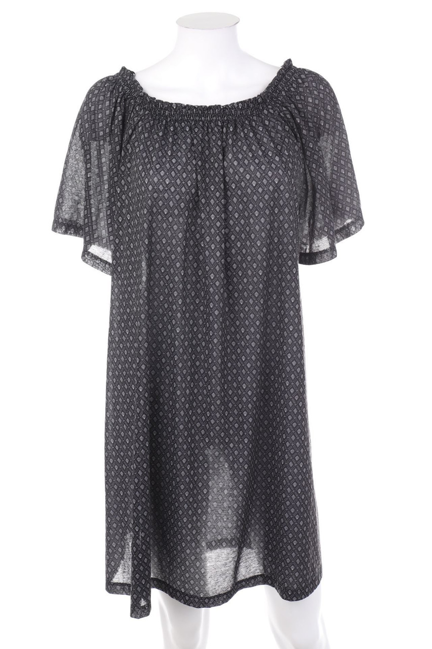 H&M - Minikleid aus Jersey mit geometrischem Muster - S