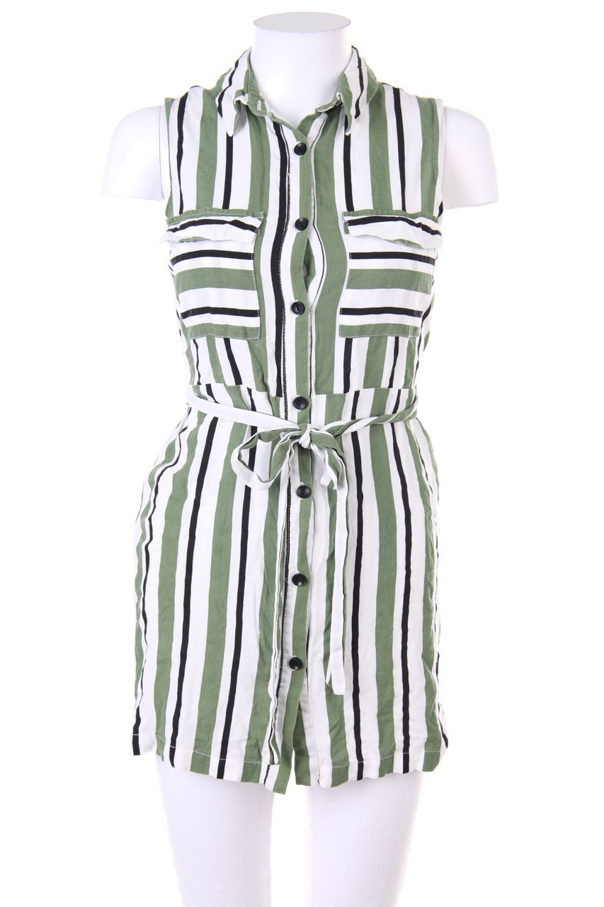 TALLY WEiJL - ärmellose Hemd-Bluse mit aufgesetzten Taschen - XS