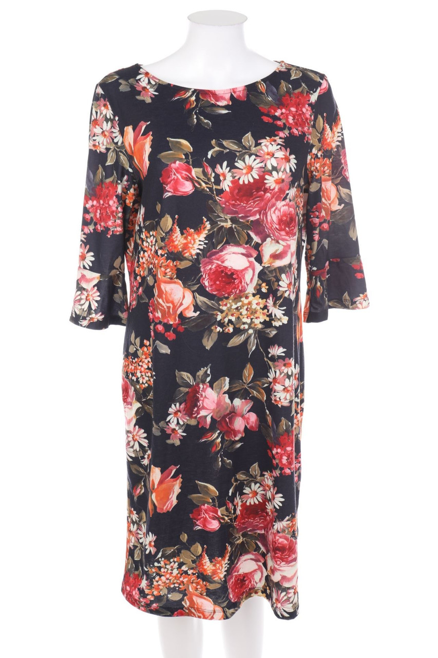 FAIR LADY - Minikleid aus Jersey mit Blumen-Print - D 38