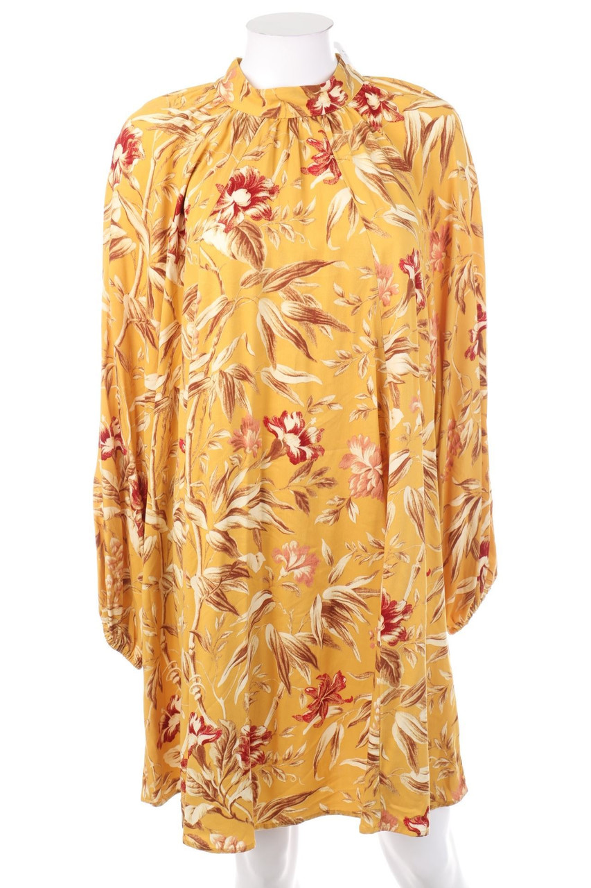 H&M - Minikleid mit Blumen-Print - D 40