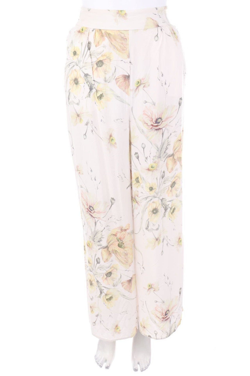 H&M - Leggings mit Blumen-Print - D 32