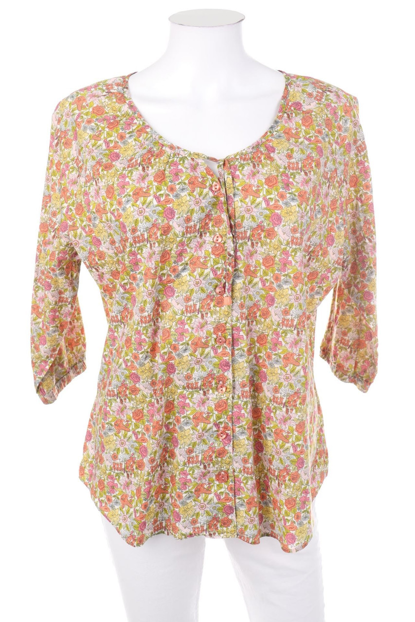 walbusch - Bluse mit Blumen-Print - D 42