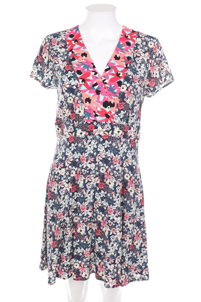 Little Miss Captain - Minikleid mit Blumen-Print - S