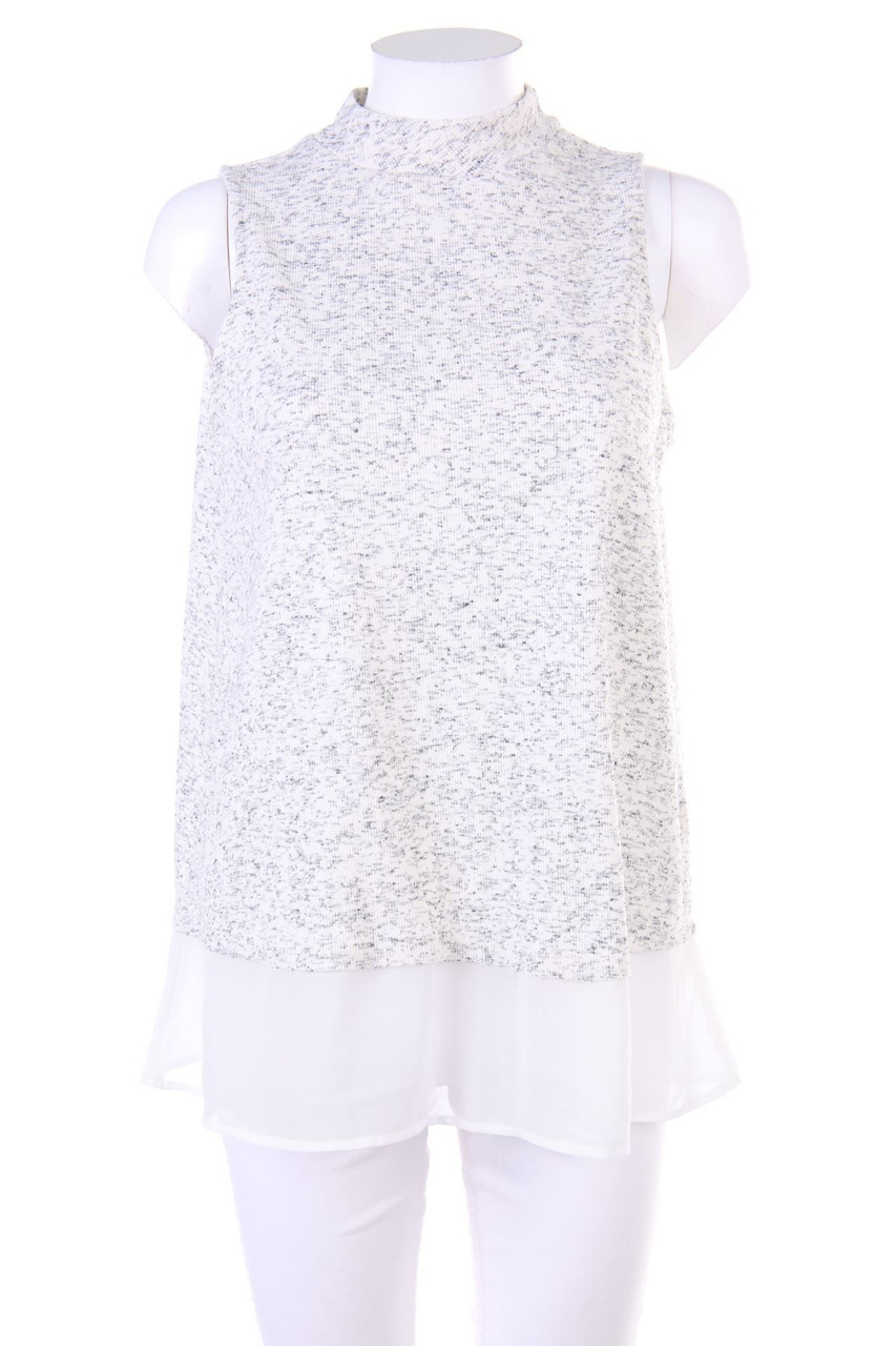 Ohne Label - Blusentop im Layer Look - XL