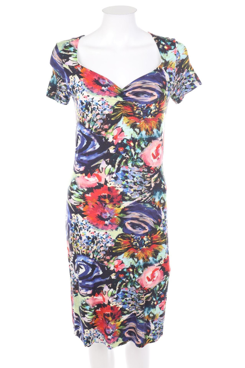 HEINE - Midikleid mit Blumen-Print - D 36