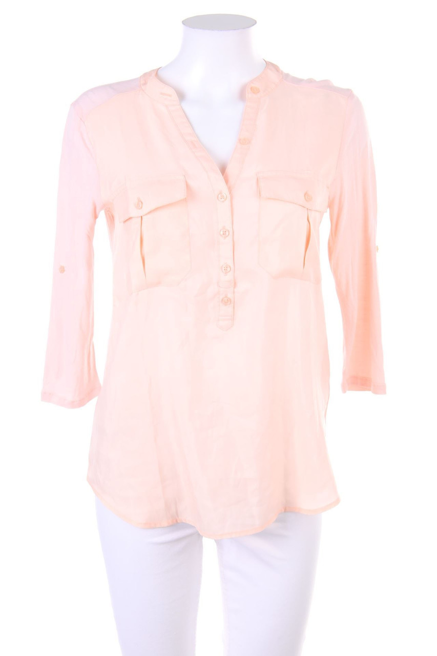 s.Oliver - Hemd-Bluse mit aufgesetzten Taschen - D 36