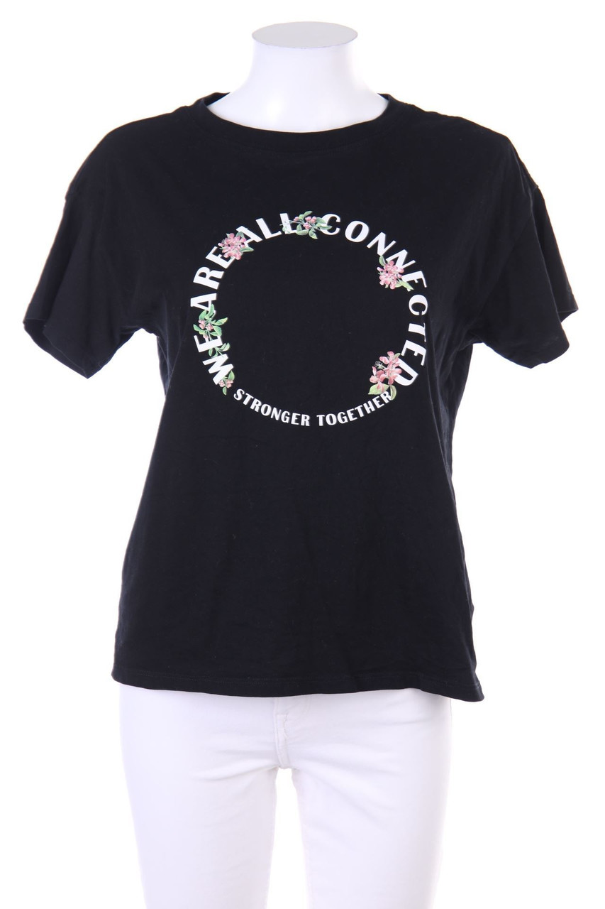 CLOCKHOUSE by C&A - Longsleeve-Shirt mit Statement-Print - XS