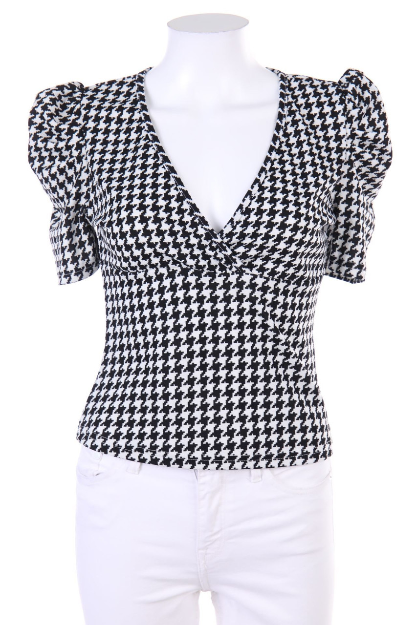 SHEIN - Kurzarm-Shirt mit Puffärmeln - S