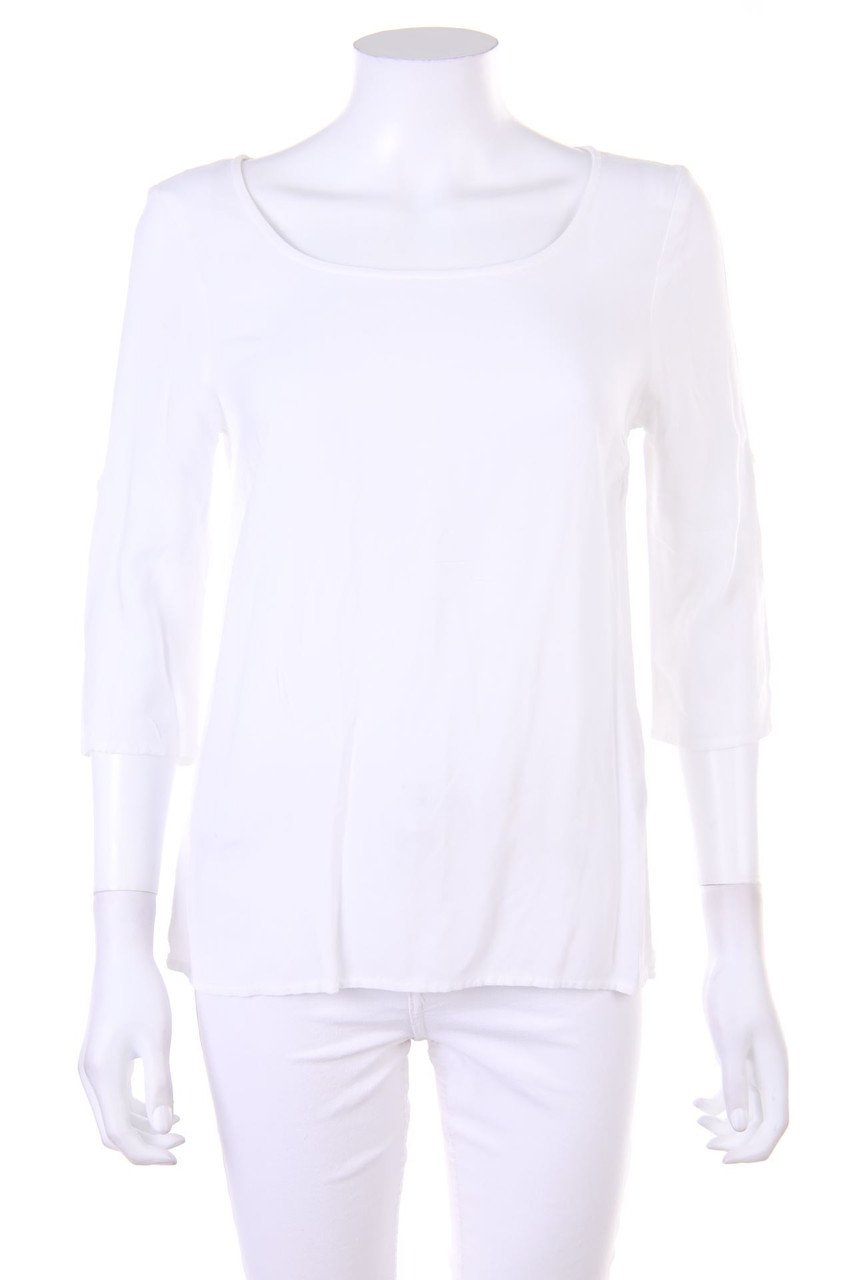 ONLY - Bluse mit Krempel-Ärmeln - D 34