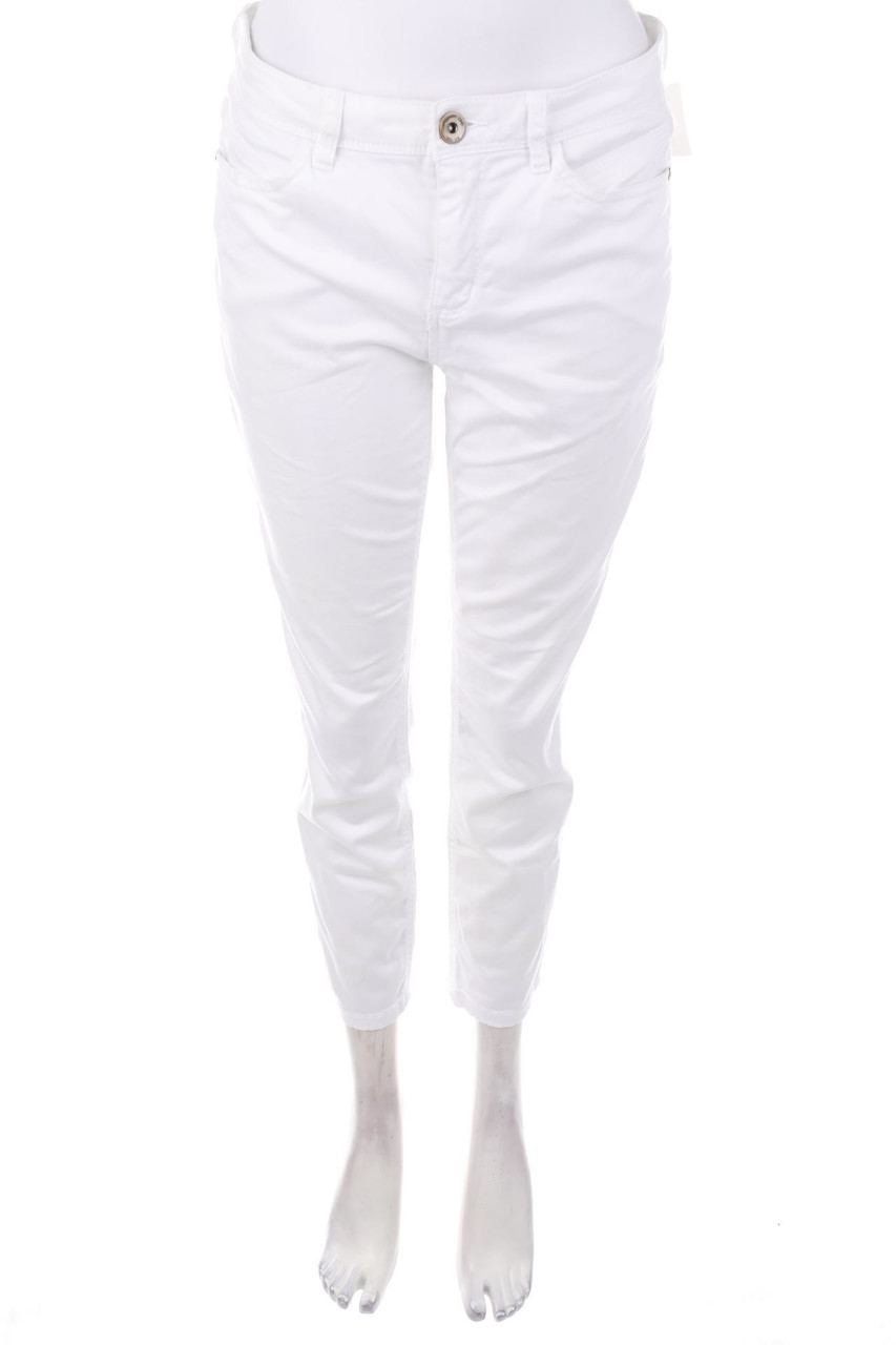 Street One - Slim Jeans mit Logo-Knöpfen - W38