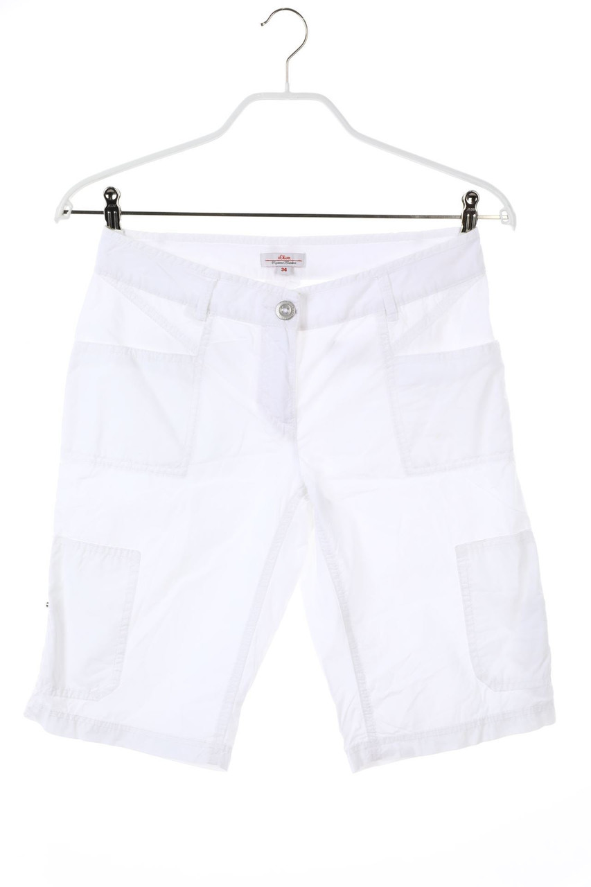 s.Oliver - Bermuda-Shorts zum Krempeln - D 34