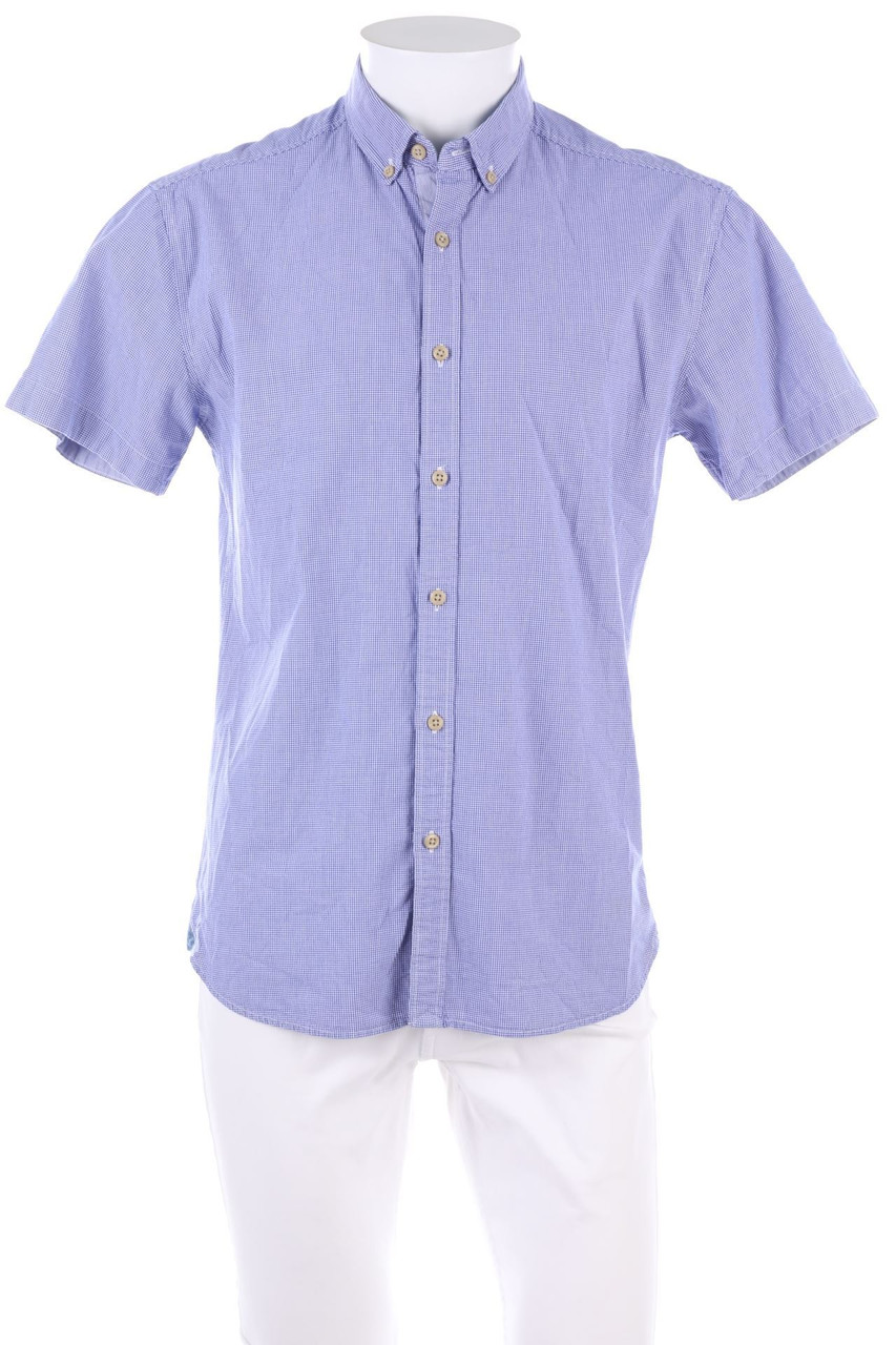 SELECTED HOMME - Kurzarm-Hemd mit Button-down-Kragen - M