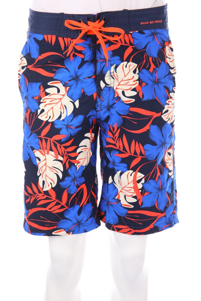 BLEND - Hawaii-Schwimm-Shorts - S